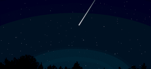 shooting star, sky, night, dark, stars, meteor, night sky, nature, starry, woods, darkness